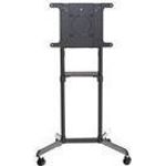 Neomounts NS-M1250BLACK TV-Rollwagen 94,0 cm (37) - 177,8 cm (70) Neigbar, Rotierbar (geöffnet)