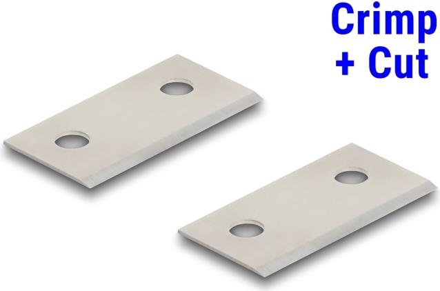 Delock RJ45 Crimp+Cut Klingen Set 2 Stück für 86450 (86502)