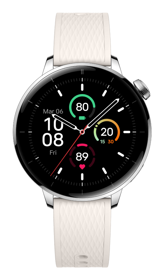 OnePlus Watch 3 1.32" AMOLED 32 GB Silver steel
