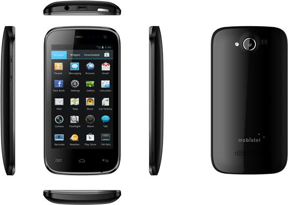 Mobistel Cynus F3 Smartphone (10,2 cm (4" ) Touchscreen, Dual-Core, 1GHz, Dual-SIM, 5 Megapixel Kamera, Android 4.1) weiß (MT-7511)