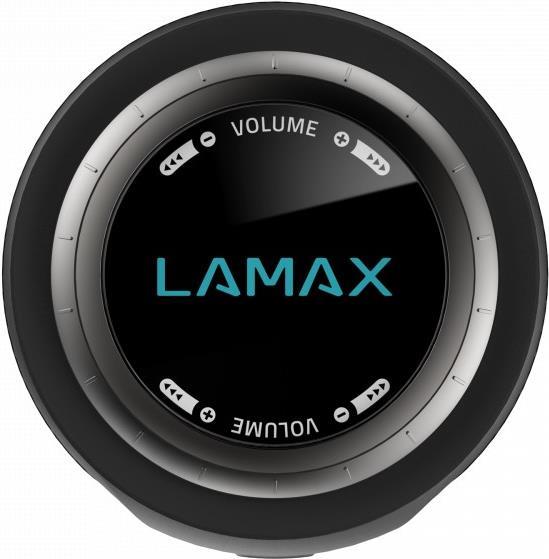 Lamax SOUNDER2 Tragbarer Lautsprecher Tragbarer Stereo-Lautsprecher Schwarz - Blau 30 W (LMXSO2)