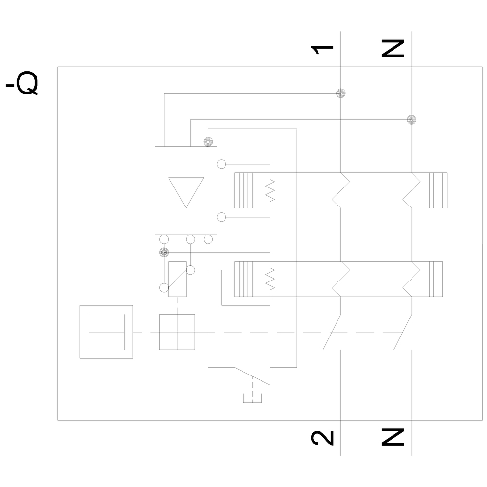 Siemens FI-Schutzschalter Typ B 25A 30mA 1+N-polig 230V 4TE kurzzeitverzögert