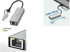 LogiLink UA0238B Netzwerkkarte USB-A C 1x RJ45 (UA0238B)