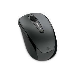 Microsoft Wireless Mobile Mouse 3500grey Grau, kabellos/USB, Blue Track, 1000 dpi, WIN/MAC, Nano-Receiver, 3 frei belegbare Tasten, ergonomisch, Links- und Rechtshänder, Batteriestandsanzeige, gummierte Seitenflächen (GMF-00008)