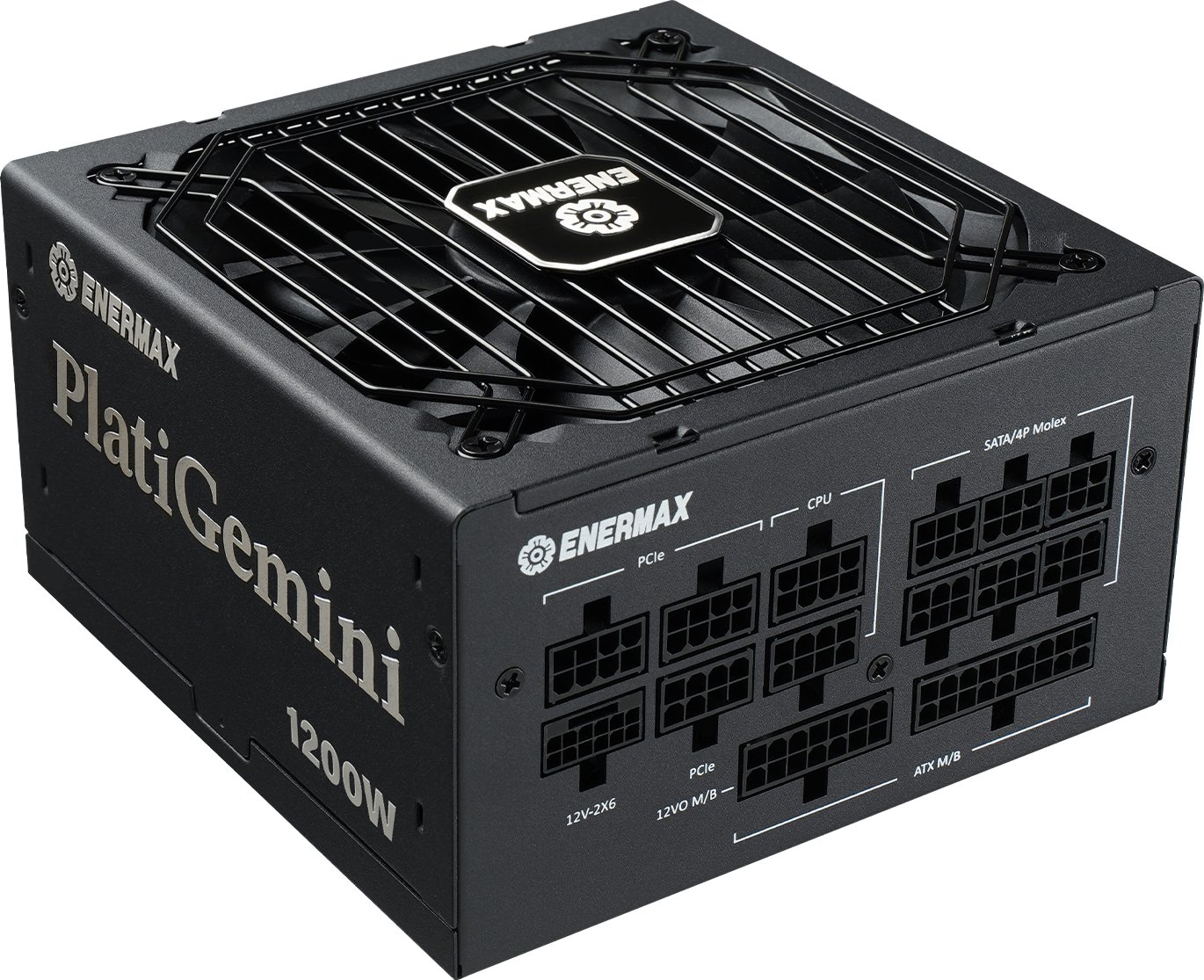 Enermax PlatiGemini ATX 3.1 ATX12VO Hybrid-Netzteil 1200W 80PLUS Platinum Vollmodulares (EGN1200P)