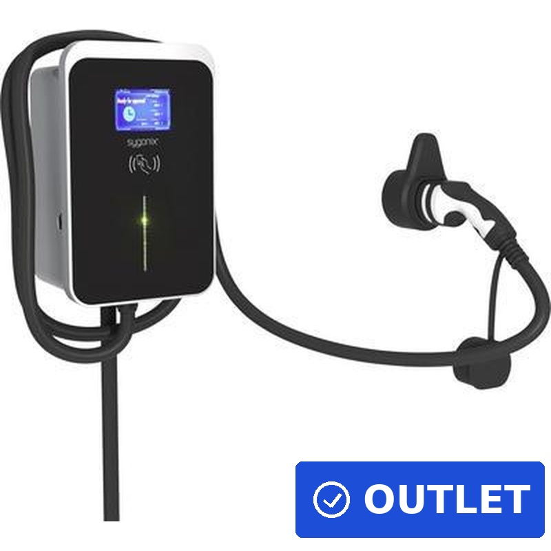 Sygonix Wallbox Typ 2 Mode 3 32 A 22 kW App WiFi RFID (SY-6687958) (geöffnet)