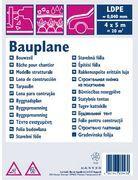 WESTEX Bauplane, LDPE, 40 my, transluzent, 4 x 5 m extra reißfeste, lichtdurchlässige Plane aus wieder - 1 Stück (96922010)