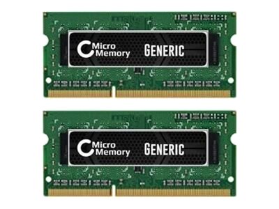CoreParts MMKN070-8GB DDR3 SO-DIMM Kit 8 GB 1600 MHz Grün