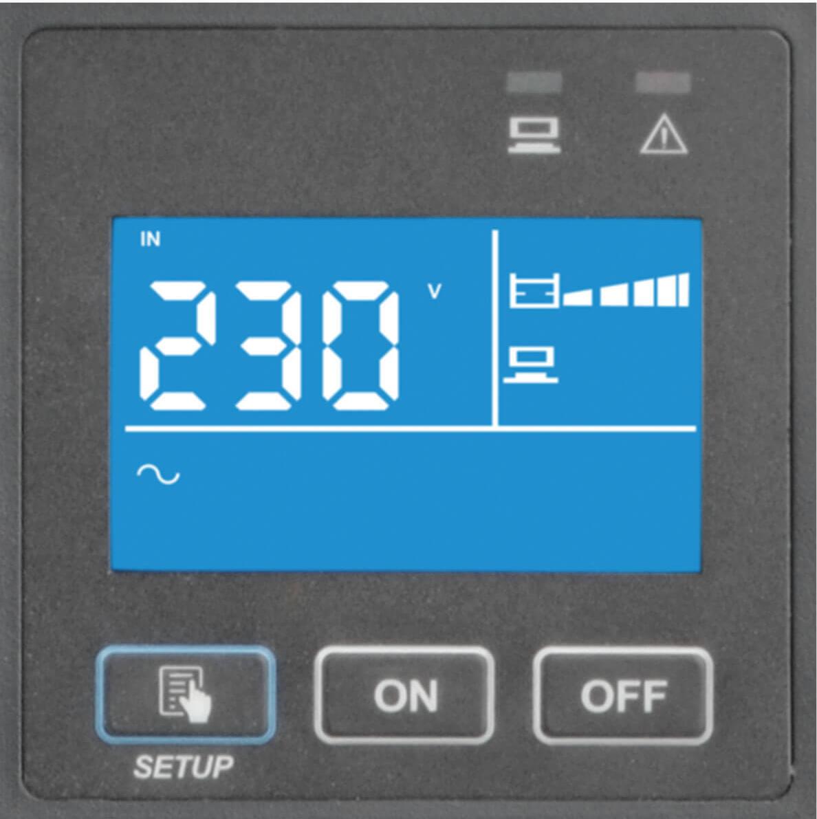 Tripp Lite Eaton Tripp Lite Series SUINT3000XLCD 3000 VA 2700 W Online-Doppelwandler-USV Schwarz