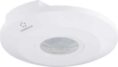 Renkforce 1488533 Decke PIR-Bewegungsmelder 360° Relais Weiß IP20 (1488533)