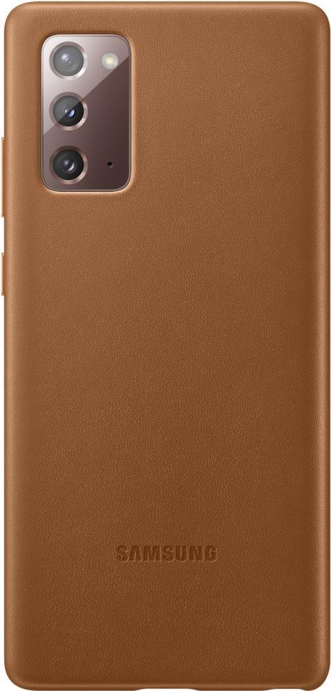 Samsung Leather Cover für N980 Galaxy Note 20 brown (EF-VN980LAEGEU)