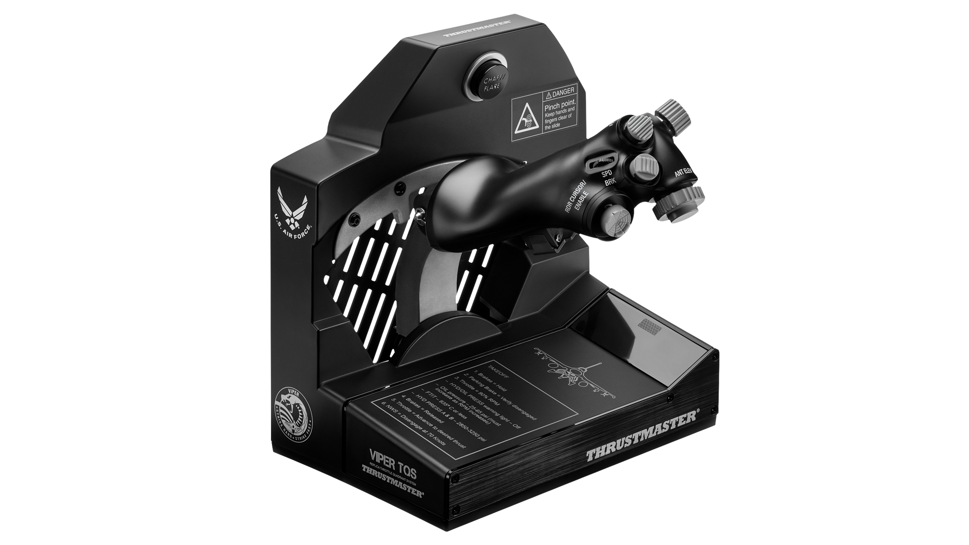ThrustMaster Viper TQS Gasregler 19 Tasten Kabelgebunden Schwarz