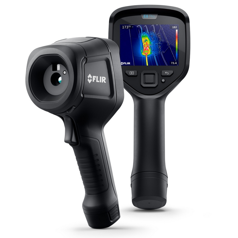 FLIR E8 Pro Wärmebildkamera -20 bis +550 °C 320 x 240 Pixel 9 Hz Touchscreen Schwarz