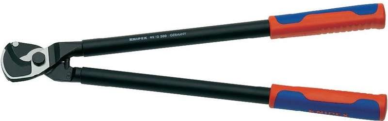 Knipex 95 12 500 Kabelschere Geeignet für (Abisoliertechnik) Alu- und Kupferkabel, ein- und mehrdrähtig 27 mm 150 mm² 5