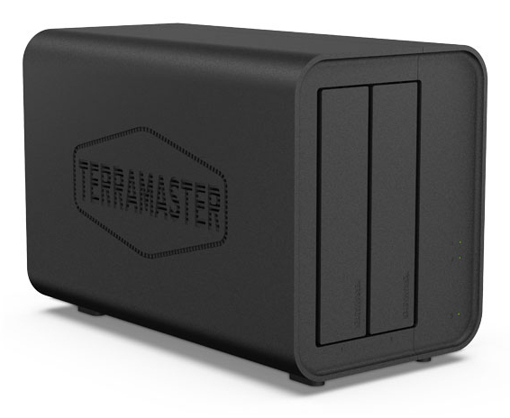 TerraMaster D5-Hybrid 5-Bay Disk-Array USB-C 3.2 Gen 2 68 TB Schwarz