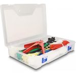 Delock Kabelbinder Sortierbox mit Kabelbindern, verschiedene Farben (18640)