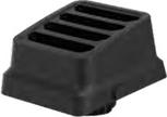 CT70 Batteriehalterung für 5-Fach und 16Fach Akkuladestation CT70 Batteriehalterung. Kompatibel mit CT70 Standard Batterie, wireless Batterie und erweitertet Batterie (CT70-QBC-CUP)