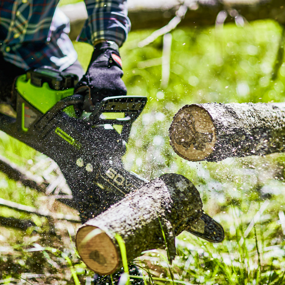 Greenworks GD60CS40 Akku-Kettensäge 40 cm 60 V bürstenlos solo Schwarz/Grün