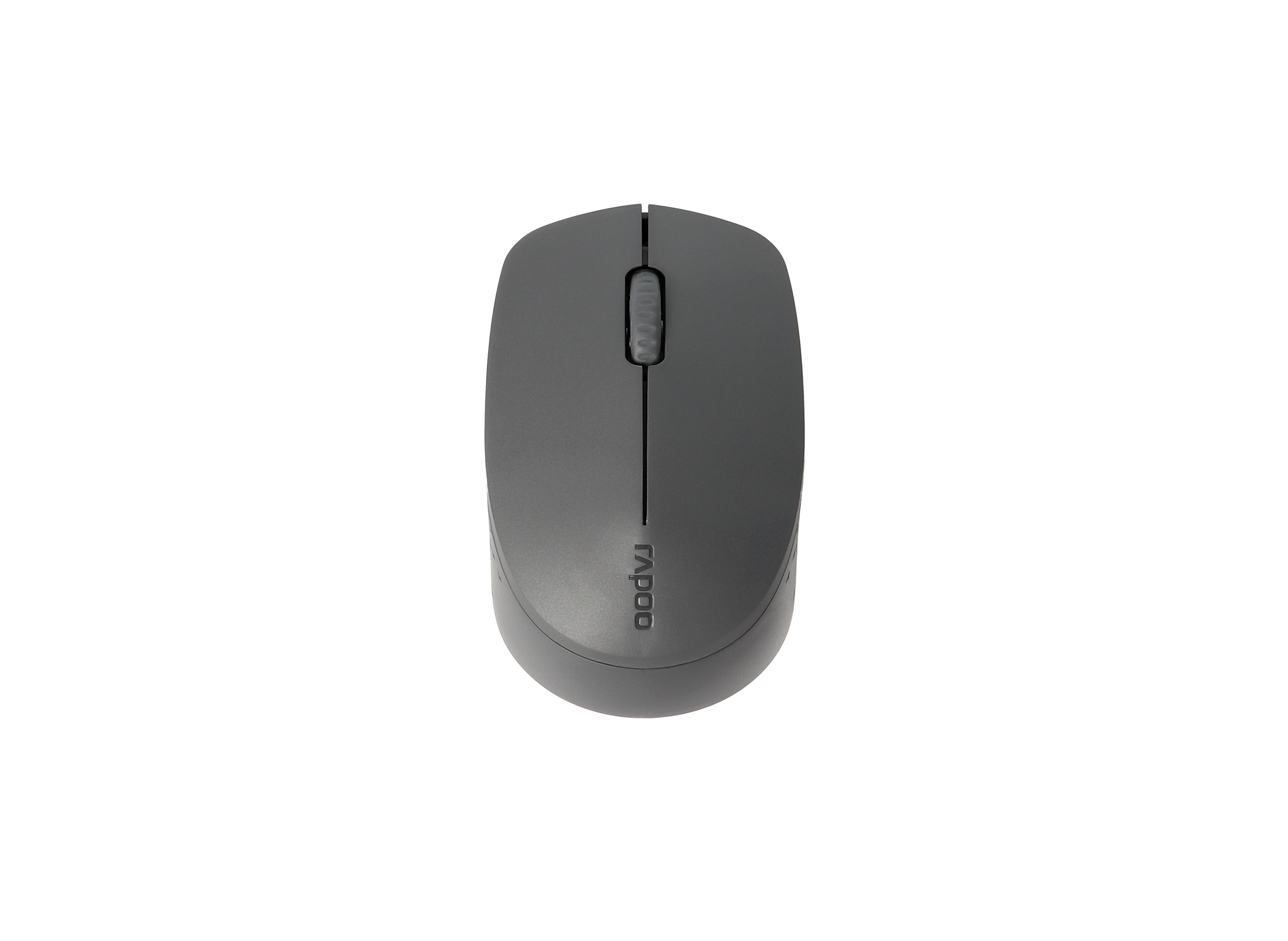 Rapoo M100 Kabellose Maus 2.4 GHz Bluetooth Schwarz