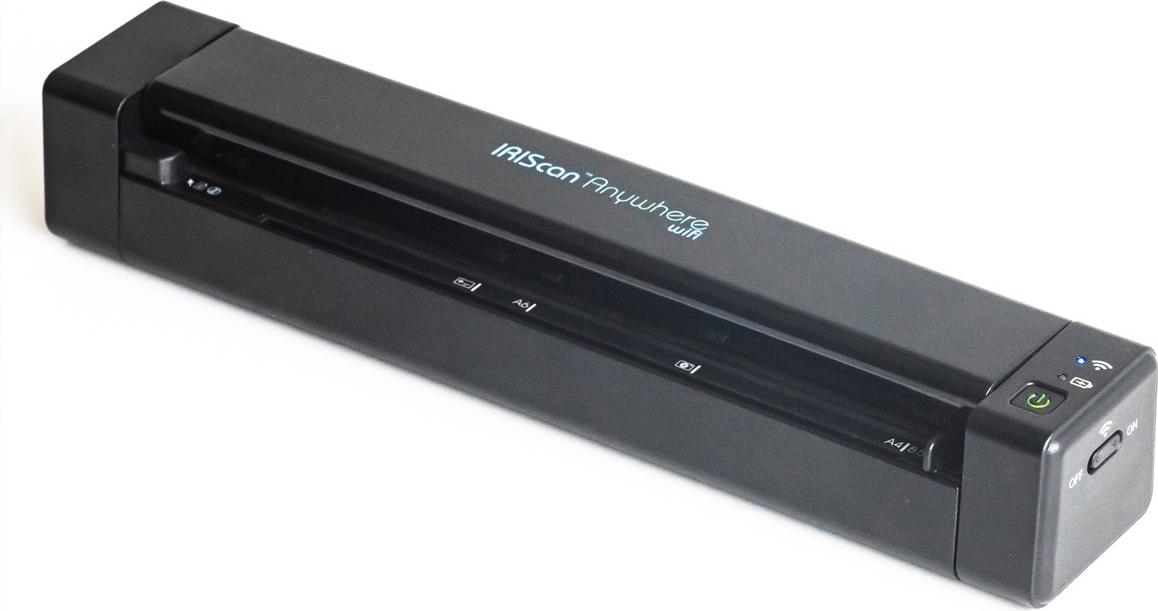 IRIS IRIScan Anywhere 6 Wifi Tragbarer Dokumentenscanner 600 dpi USB WLAN Schwarz