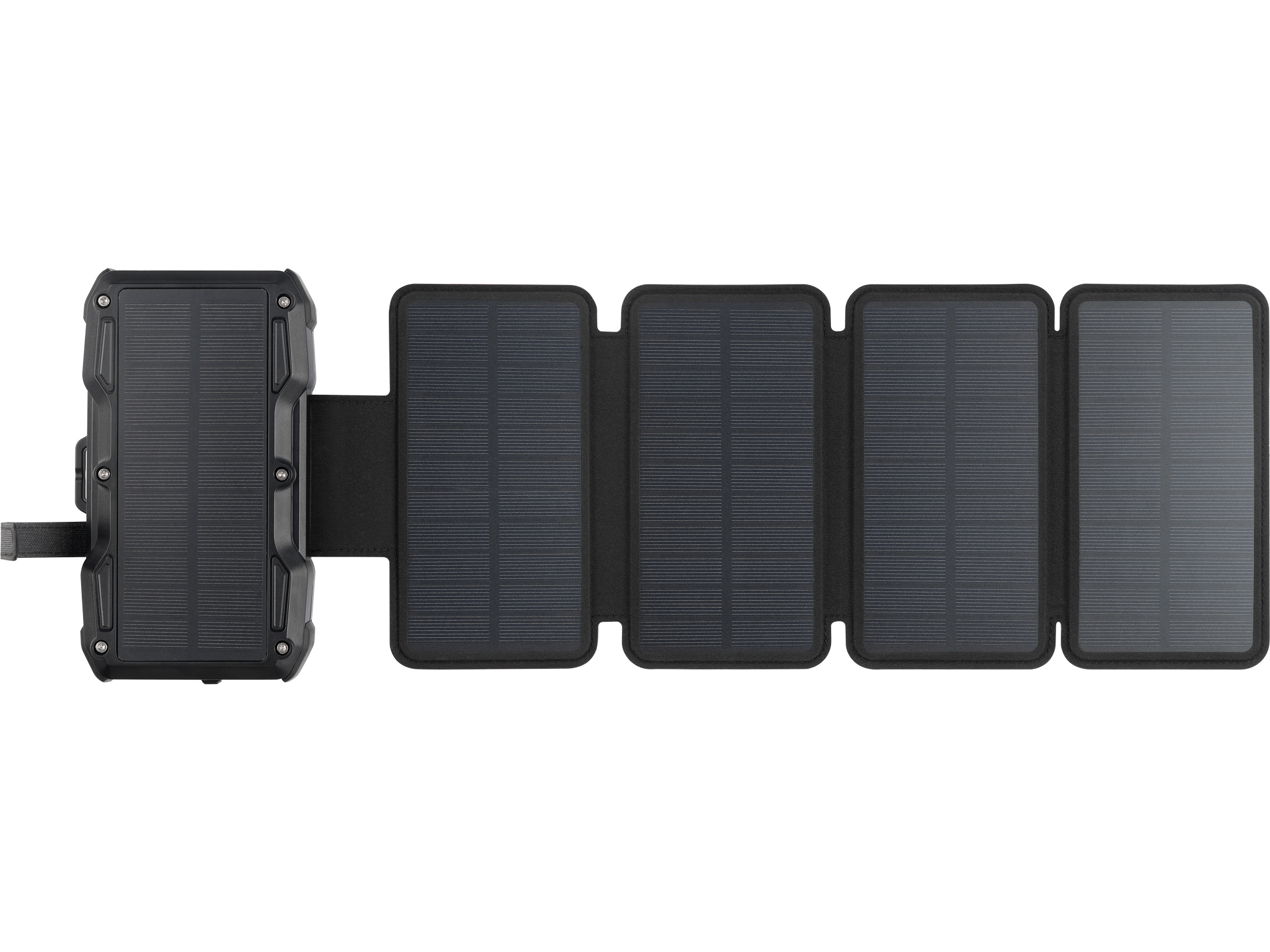 Sandberg Solar 5-Panel Powerbank 27000 mAh 22,5 W Kabelloses Laden Schwarz