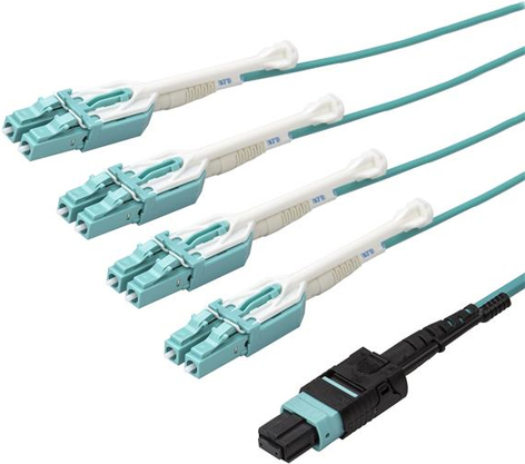 StarTech.com MTP to LC Breakout Cable (MPO8LCPL10M)