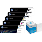 Bundle mit HP Original 203A Toner 5er Multipack + 2.500 Blatt HP Kopierpapier hochweiß (OP203ASET2_CHP113)