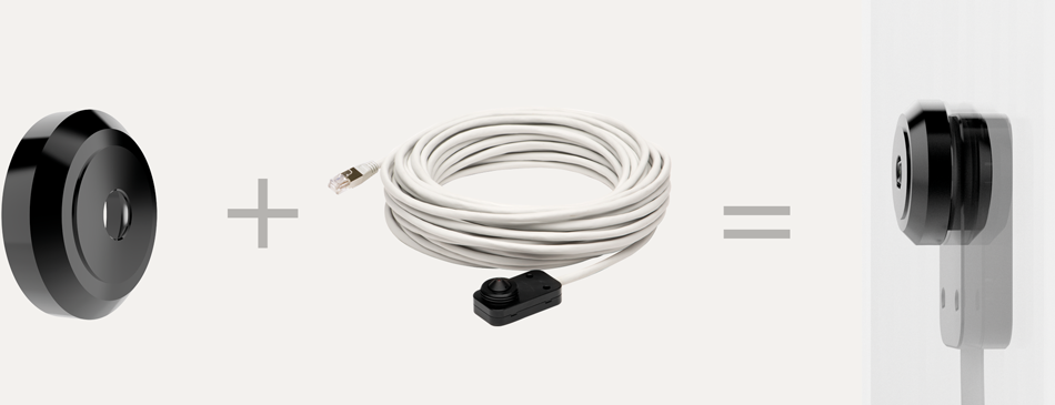 AXIS F8211 Pinhole Trim Ring (5507-101)