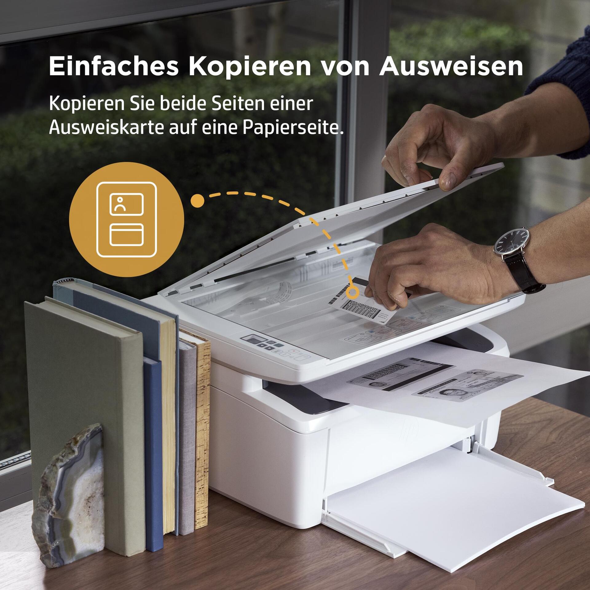 HP LaserJet MFP M140w 20 ppm Laser Schwarz, Weiß