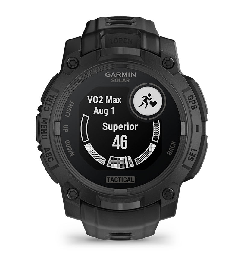 Garmin Instinct 3 Solar Tactical Edition 45 mm Schwarz