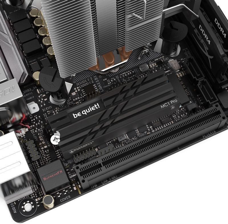 be quiet! MC1 PRO M.2 SSD Kühlkörper Schwarz