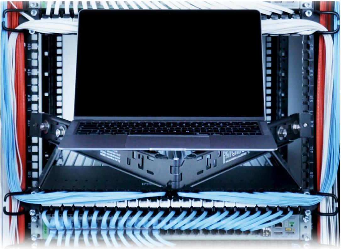 PATCHBOX Setup.exe 2.0 Rack-Installationswerkzeug 1 HE Schwarz