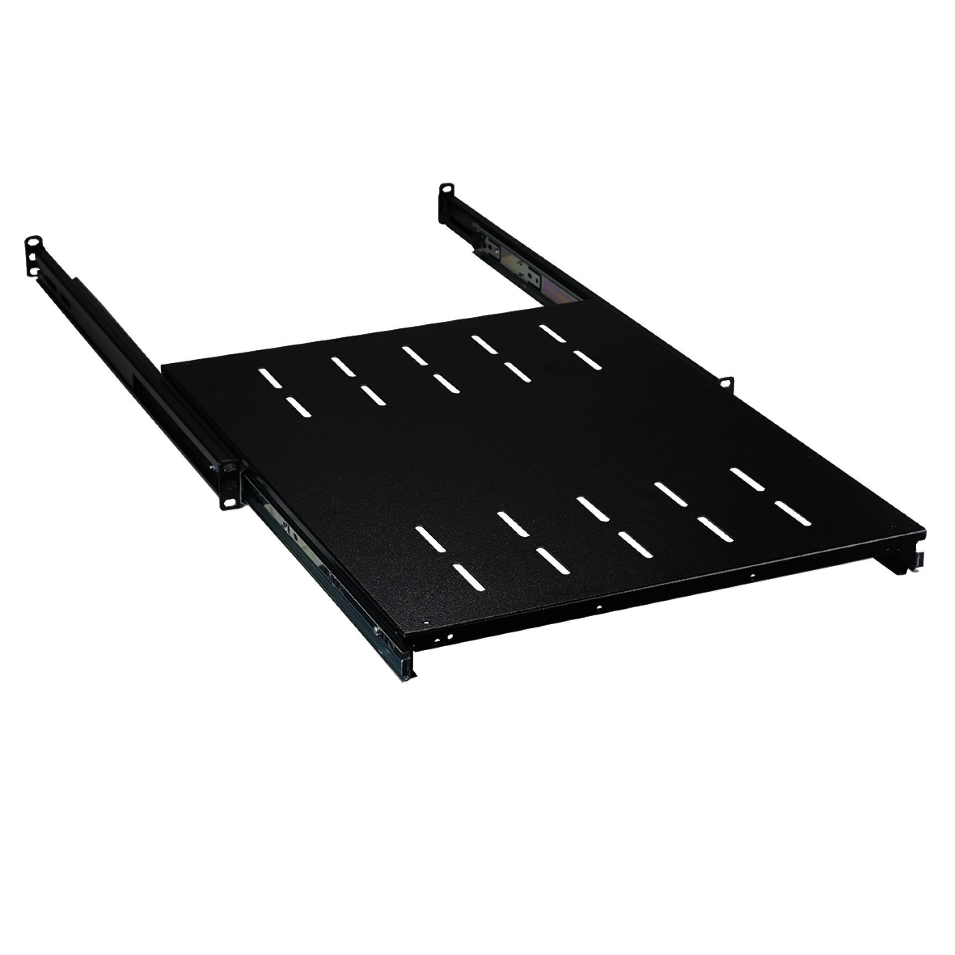 EFB-Elektronik 48,30cm (19") 1HE Fachboden ausziehbar, ET 350..450 mm,,30 kg, ST 600, RAL9005 Hersteller: EFB Elektronik (691651NATS.6)