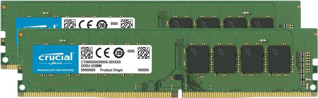 Crucial DDR4 64 GB: 2 x 32 GB (CT2K32G4DFD832A)