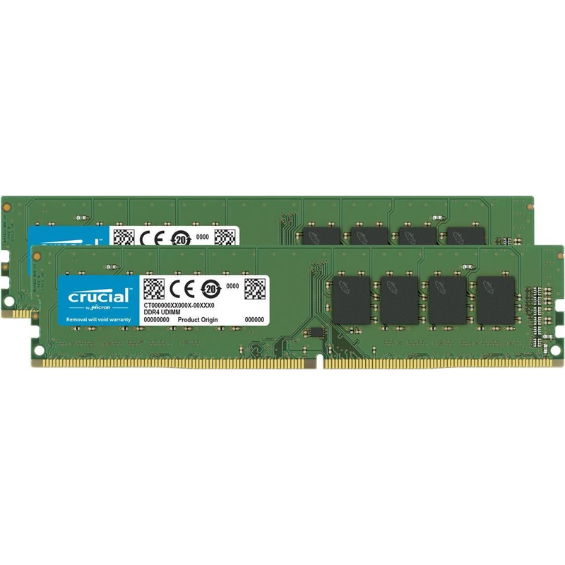 Crucial　CT2K32G4DFD832A Crucial 64GB Kit (2 x 32GB) DDR4-3200 UDIMM | CT2K32G4DFD832A