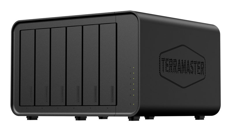 TerraMaster F6-424 MAX NAS 6 Bay 8 GB RAM Schwarz