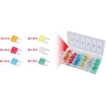 KS TOOLS Sortiment Mini-Sicherungen, 5-30A, 120-tlg. (970.0280)