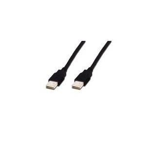 Assmann USB connection cable. type A M/M. 1.0m. USB 2.0 compatible. UL. bl (AK-300100-010-S)