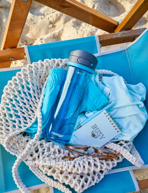Contigo Jackson 2.0 Trinkflasche 720 ml Tritan Klappdeckel Juniper