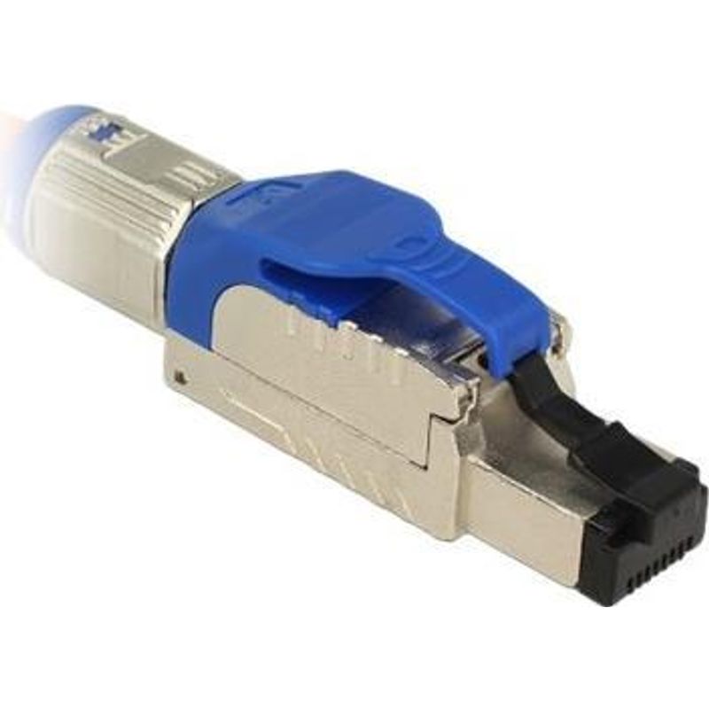 DeLOCK Netzwerkanschluss RJ-45 M 6,6 cm STP CAT 8 86487 