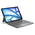 Inateck KB04122 Tastaturhülle QWERTZ DE für iPad 11" A16/Air M3-M2/Pro abnehmbar mit Touchpad (KB04122-G-DE)