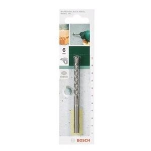 Bosch Accessories 2609256903 Beton-Spiralbohrer 6 mm Gesamtlänge 100 mm SDS-Quick 1 St.