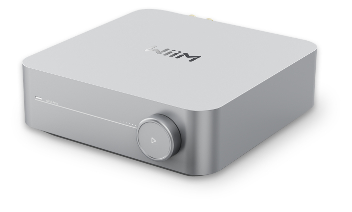 WiiM Amp Multiroom-Streaming-Verstärker Silber