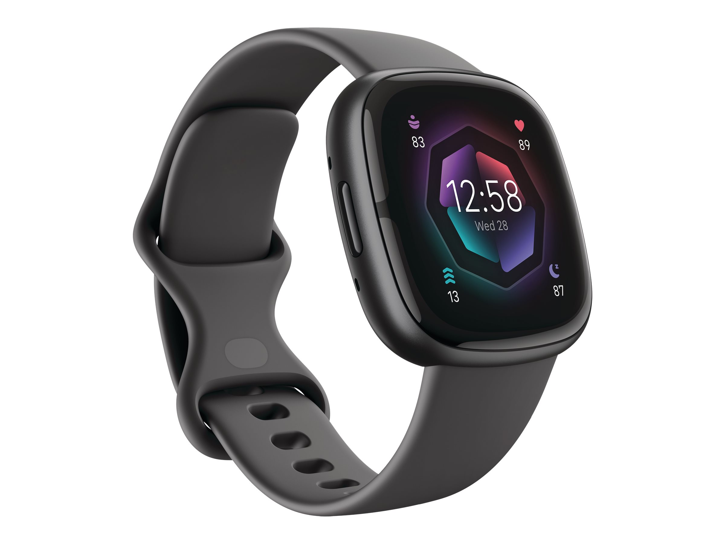 Fitbit Sense 2 Smartwatch GPS Schwarz