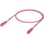OM4 Duplex LC UPC Fiber Patch Cable 1m 50er Pack (UACC-OFC-M2-LULU-1M-50)