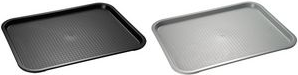 APS Fast Food-Tablett (B)450 x (T)355 mm, grau aus Polypropylen, Höhe: 20 mm - 1 Stück (543)