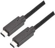 Bachmann 918.190 USB Kabel 0,5 m USB 3.2 Gen 2 (3.1 Gen 2) USB C Schwarz (918190)