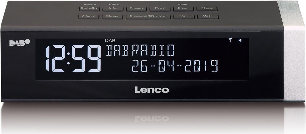 Lenco CR-630BK - Radiouhr (CR630BK)