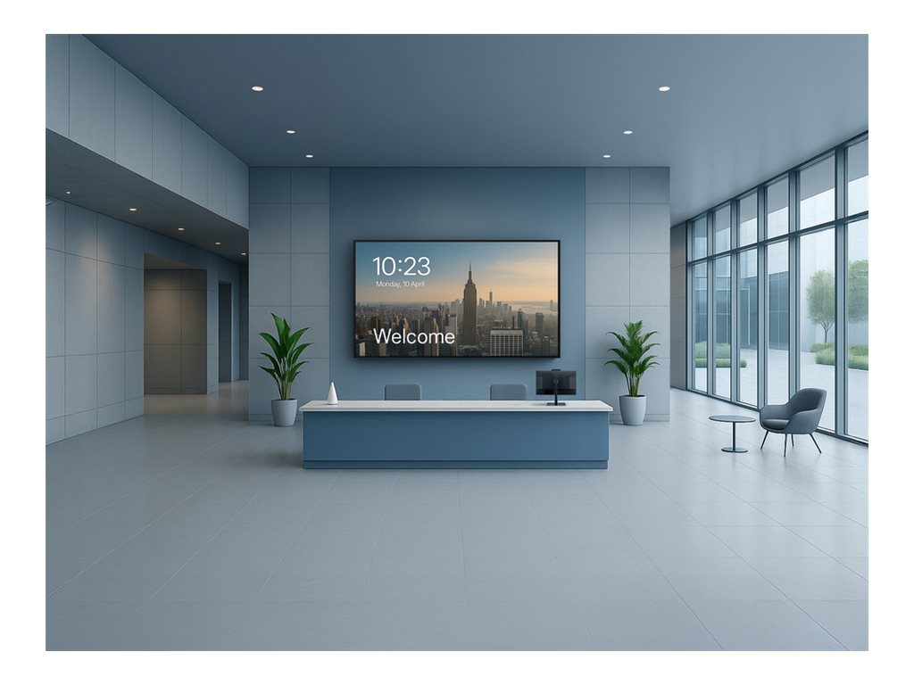 ViewSonic CDE7514-2C 75" 4K Ultra HD Signage-Display Schwarz