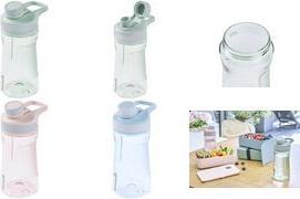 keeeper Trinkflasche "daria", 0,53 Liter, nordic-pink aus PP, Maße: (B)95 x (T)71 x (H)190 mm, große Öffnung für - 1 Stück (1871258100000)